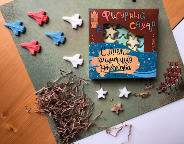 Фигурный крафтовый сахар Beautiful Sugar / Любые формы под заказ